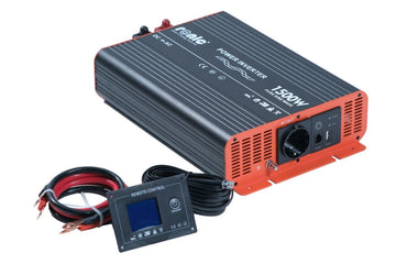 Invertor DC-AC cu Sinus PUR, 12V-230V, model RONIC RS1500P, 1500W/3000W